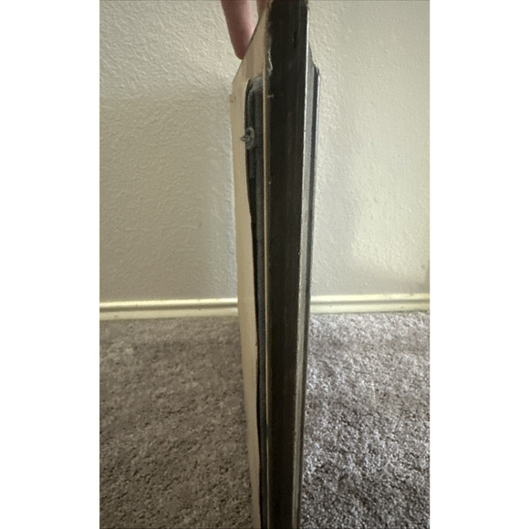 Vintage Needle Point Ocean Sunset Fisherman Scene Framed Wall Decor - Picture 8 of 10